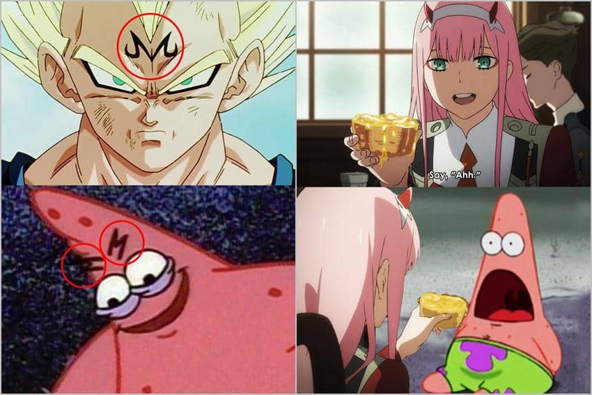 8 Meme Anime tentang Patrick Star, Komplotan Vegeta?
