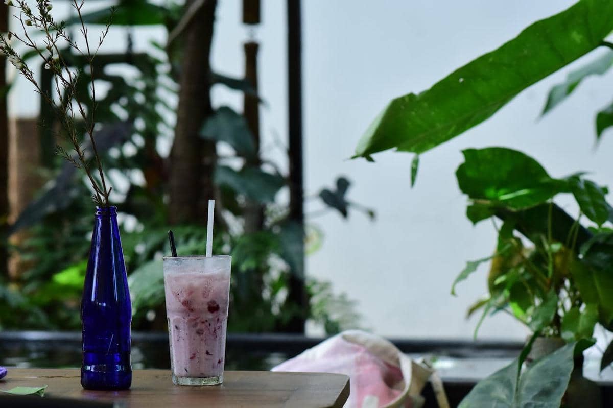 ilustrasi es ube yakult 