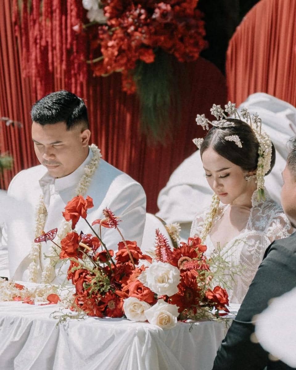 Dekorasi Akad Nikah Gabriella Larasati (instagram.com/gabriellalarasati)