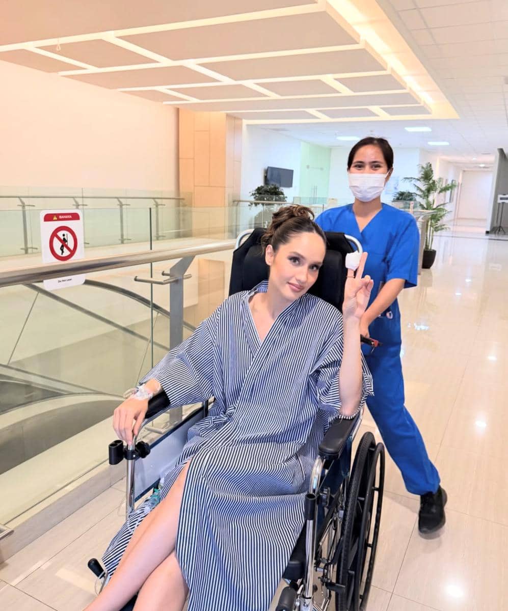 Cinta Laura jalani operasi jariny kena pisau