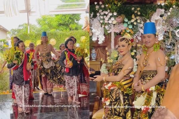 7 Potret Ngunduh Mantu Anak Soimah, Kental Adat Yogyakarta