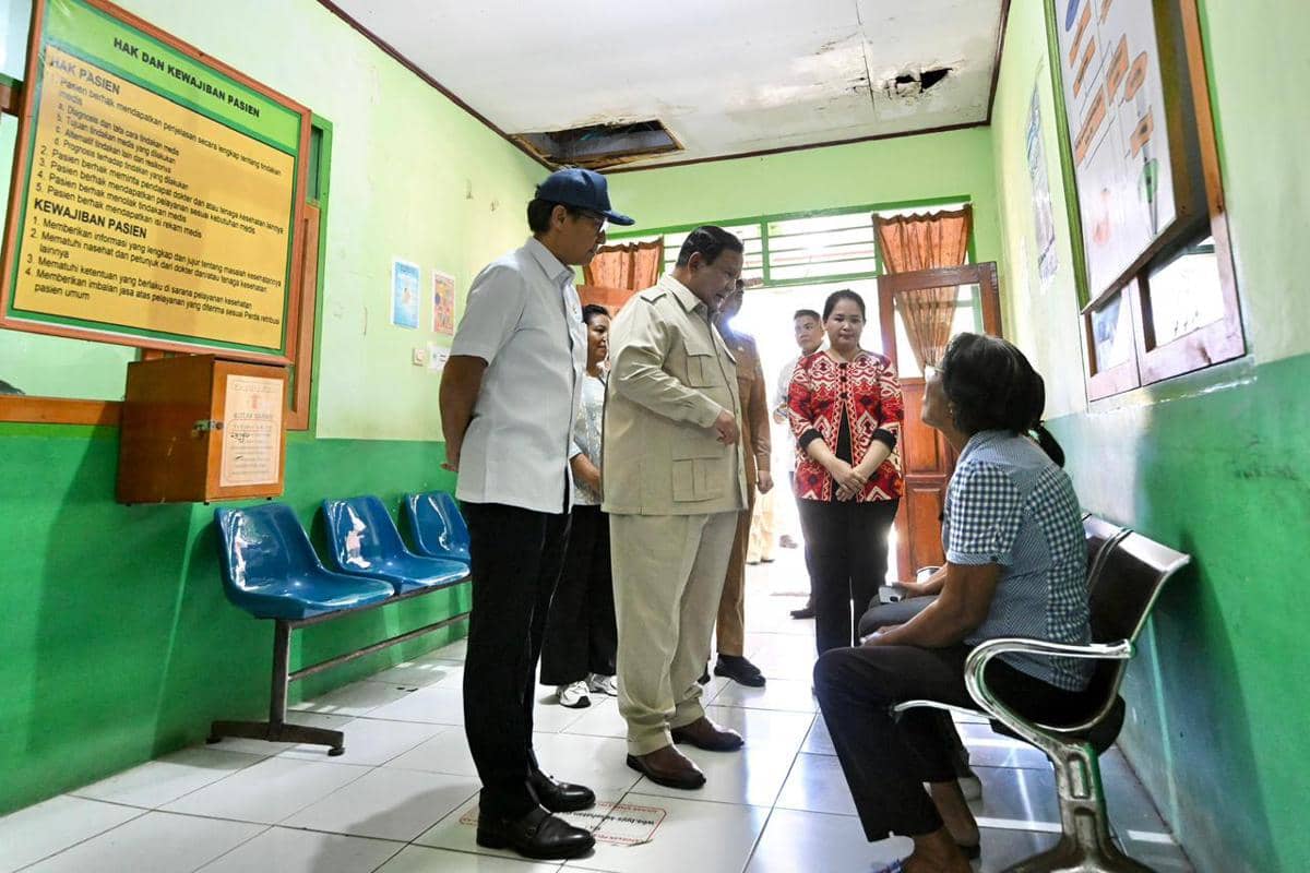 Janji Prabowo Renovasi dan Tambah Nakes untuk Puskesmas di Pulau Miangas