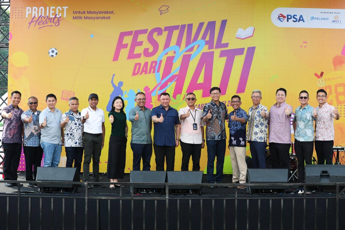 PSA Indonesia Rangkul Generasi Muda lewat Festival Dari Hati Kalibaru