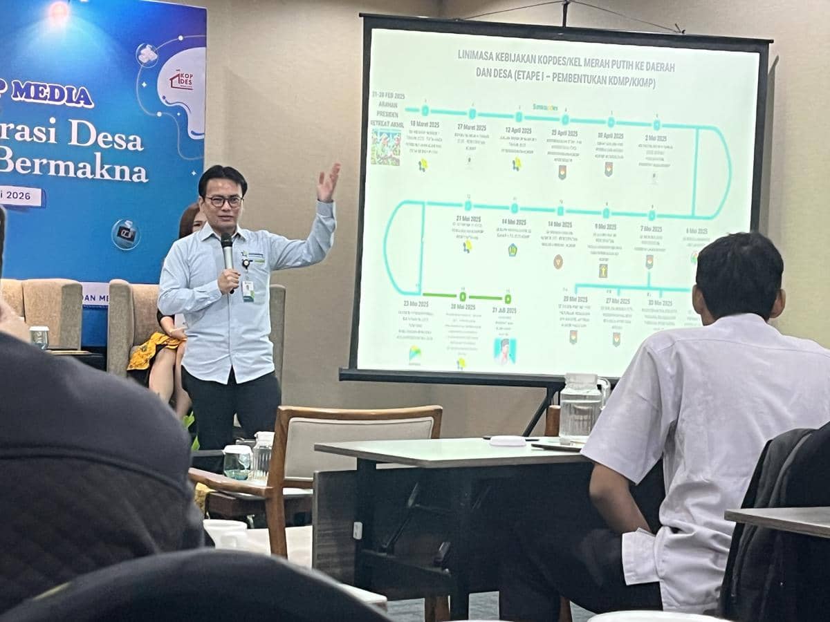 Asisten Deputi Digitalisasi Koperasi Kementerian Koperasi, Riza Azmi. 