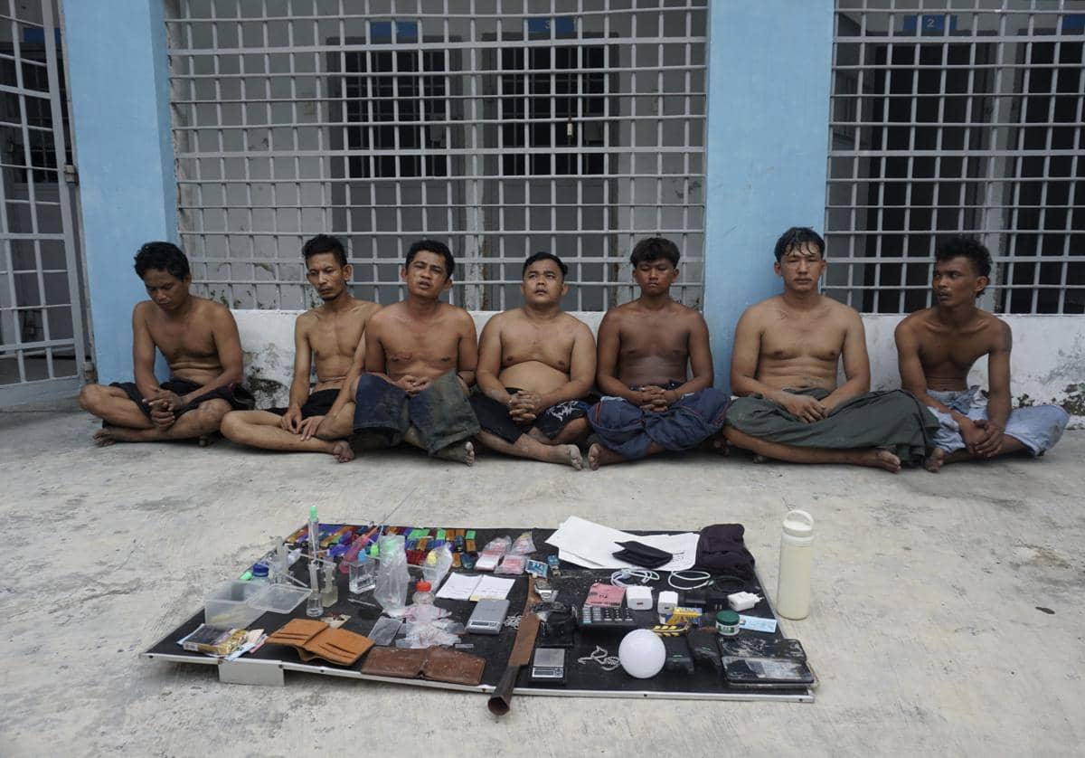TNI AL Temukan Bilik Narkoba di Belawan, 7 Orang Ditangkap