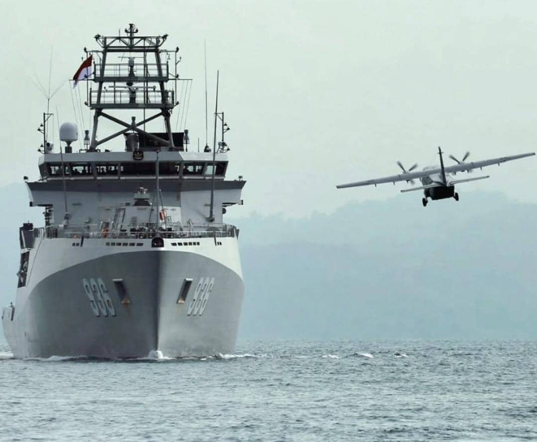 Usai Berlayar 54 Hari dari Jerman, Kapal Canggih KRI Canopus-936 Tiba di Indonesia