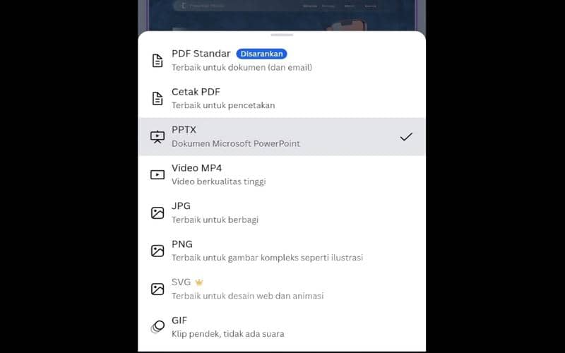 cara bikin PPT otomatis dengan AI Canva