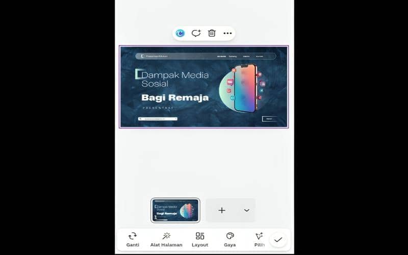 cara bikin PPT otomatis dengan AI Canva