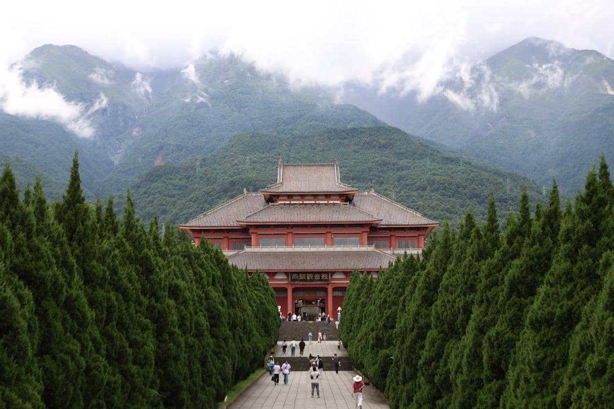 Chongsheng Temple di Dali, Provinsi Yunnan