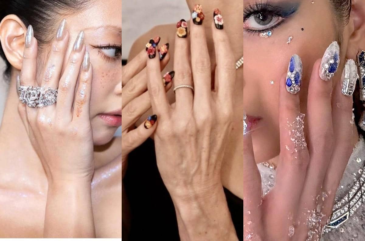 12 Inspirasi Nail Art ala Seleb di Met Gala 2026, Unik dan Artsy!