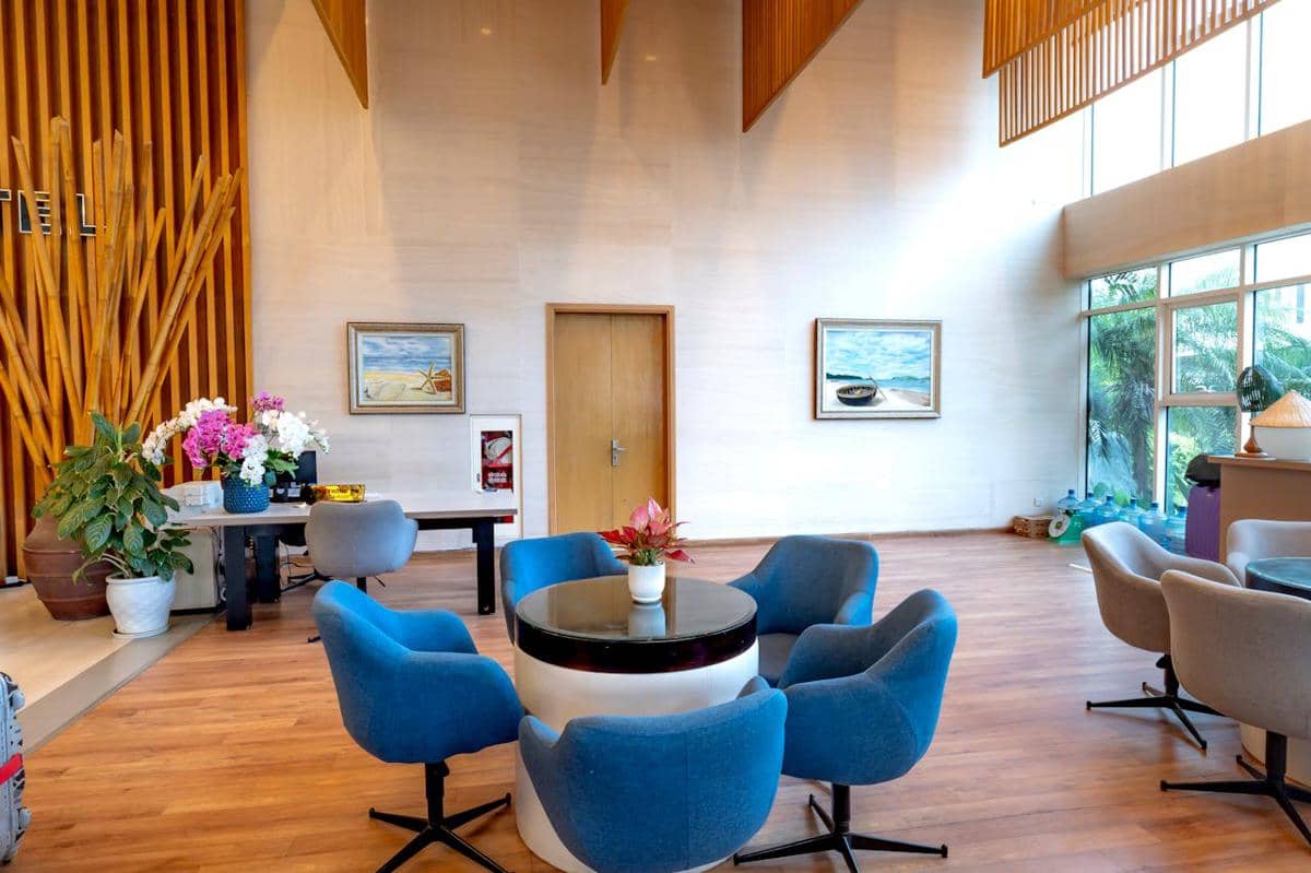 ilustrasi interior hotel modern