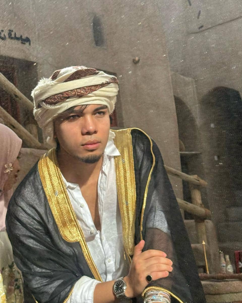 Keluarga Gen Halilintar berlibur di Oman