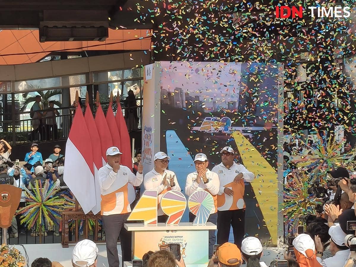 Pramono Deklarasikan Gerakan Pilah Sampah, Serantak di Jakarta