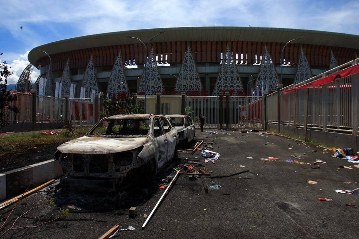 PSSI Ketar-ketir FIFA Pantau Ricuh Usai Laga Persipura Vs Adhyaksa FC