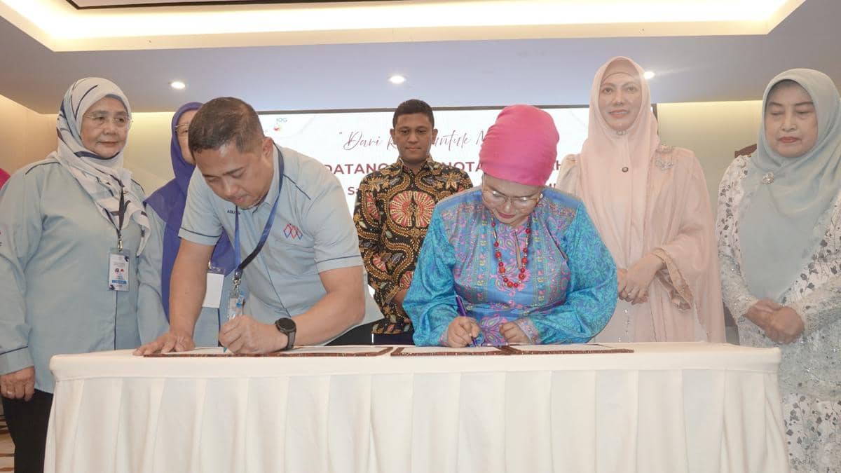 Koperasi Pucuk Rebung Jaya Riau Teken MoU Ekspor Produk ke Malaysia