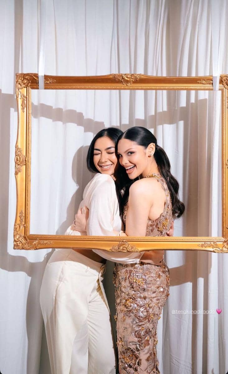 Gaya Artis di Bridal Shower Tengku Nadira (instagram.com/_shaniasalsabila)