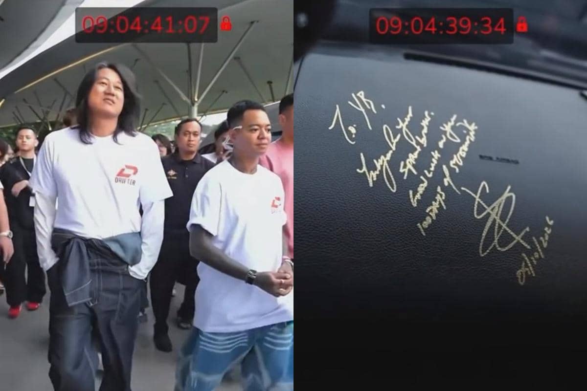 7 Potret Mobil Reza Arap Dapat Tanda Tangan Sung Kang