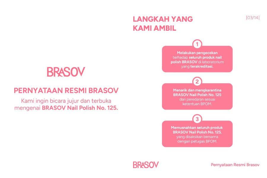 klarifikasi Brasov Official (instagram.com/brasovofficial)