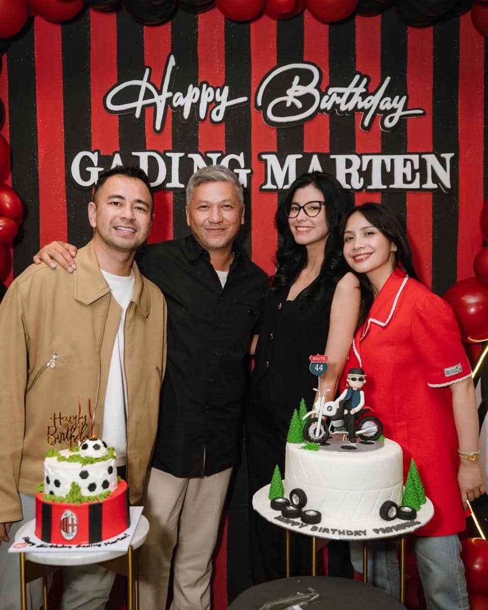 Dekorasi Ulang Tahun Gading Marten (instagram.com/raffinagita1717)