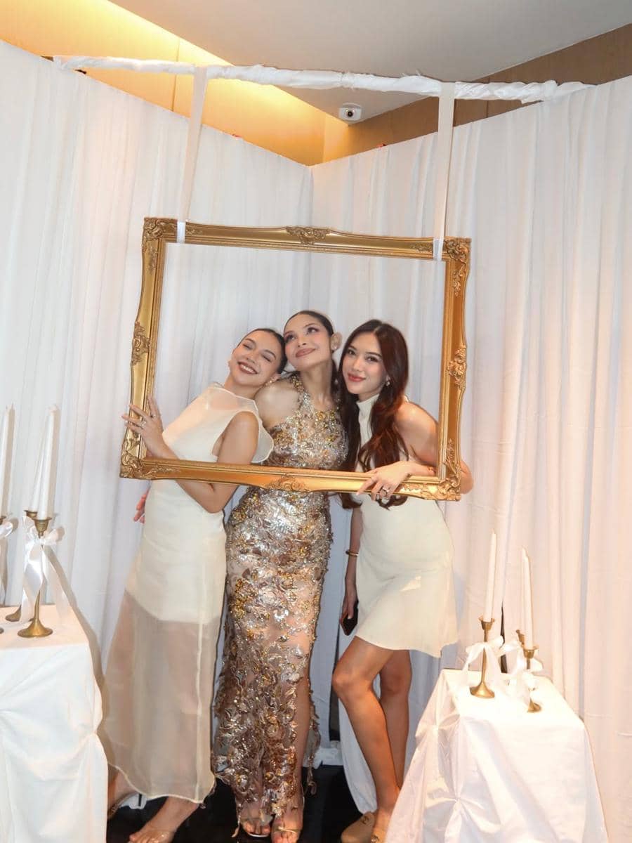 Gaya Artis di Bridal Shower Tengku Nadira (instagram.com/nazlaalifa)