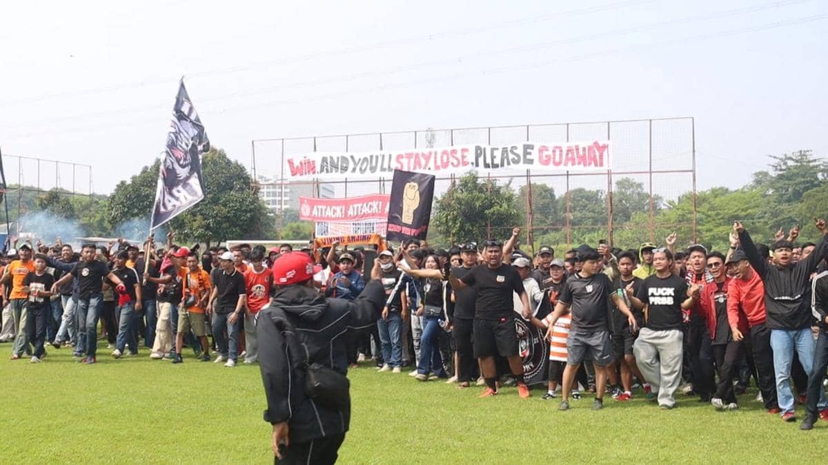 Dari Sawangan, Dukungan Jelang Lawan Persib Selalu Ada Bagi Persija
