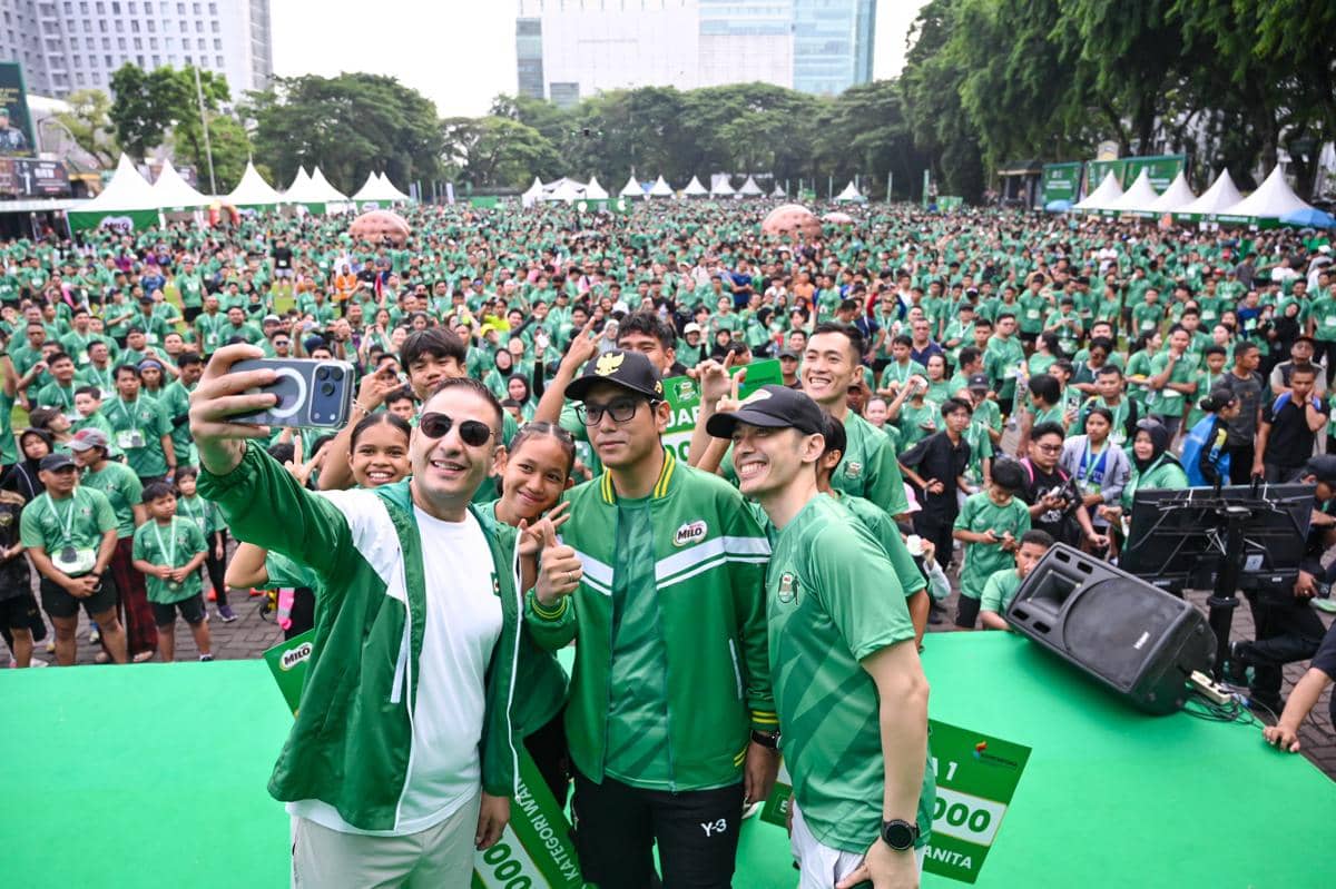 Sebanyak 7.300 Pelari Ikut MILO ACTIV Indonesia Race 2026 di Medan
