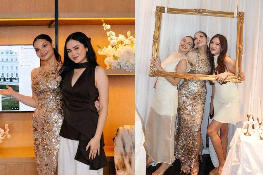 Gaya Seleb di Bridal Shower Tengku Nadira, Syifa Hadju Tampil Elegan!