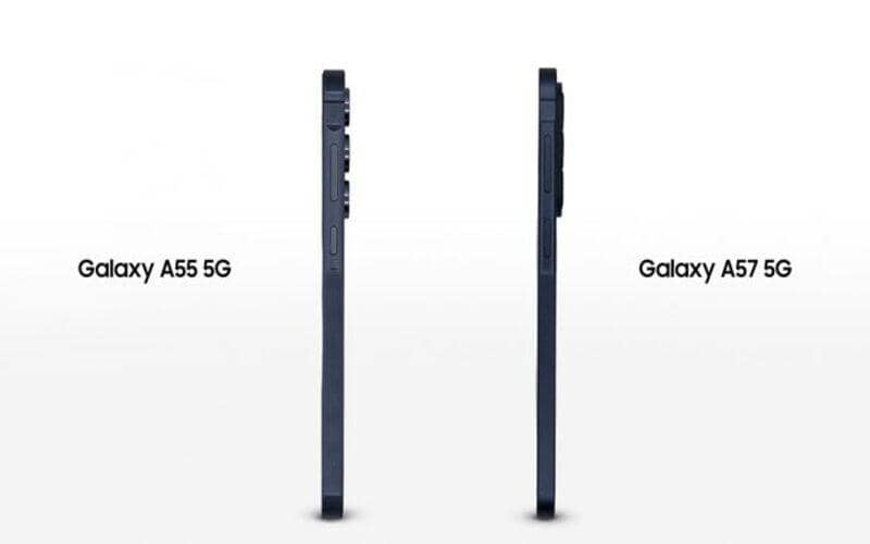 Galaxy A57 5G tampil dengan desain ambient island terbaru