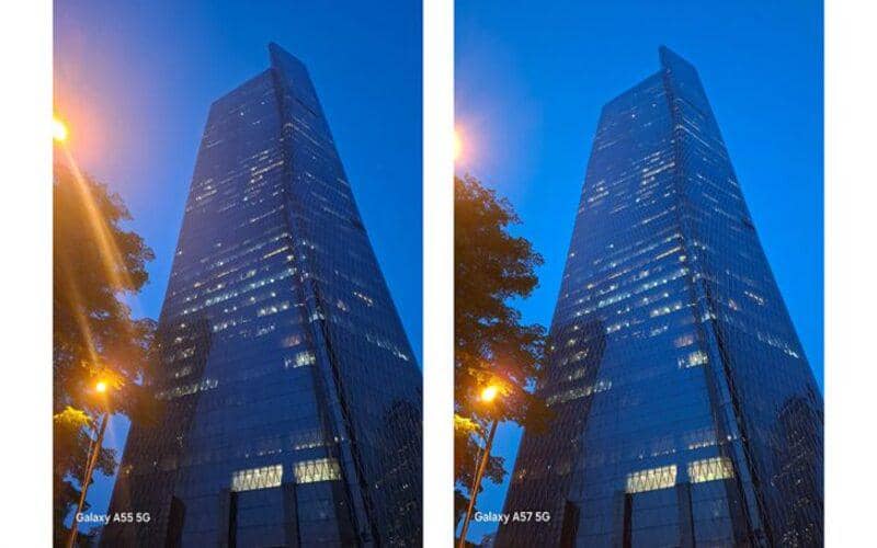 hasil foto Galaxy A57 5G disebut lebih terang dan minim noise