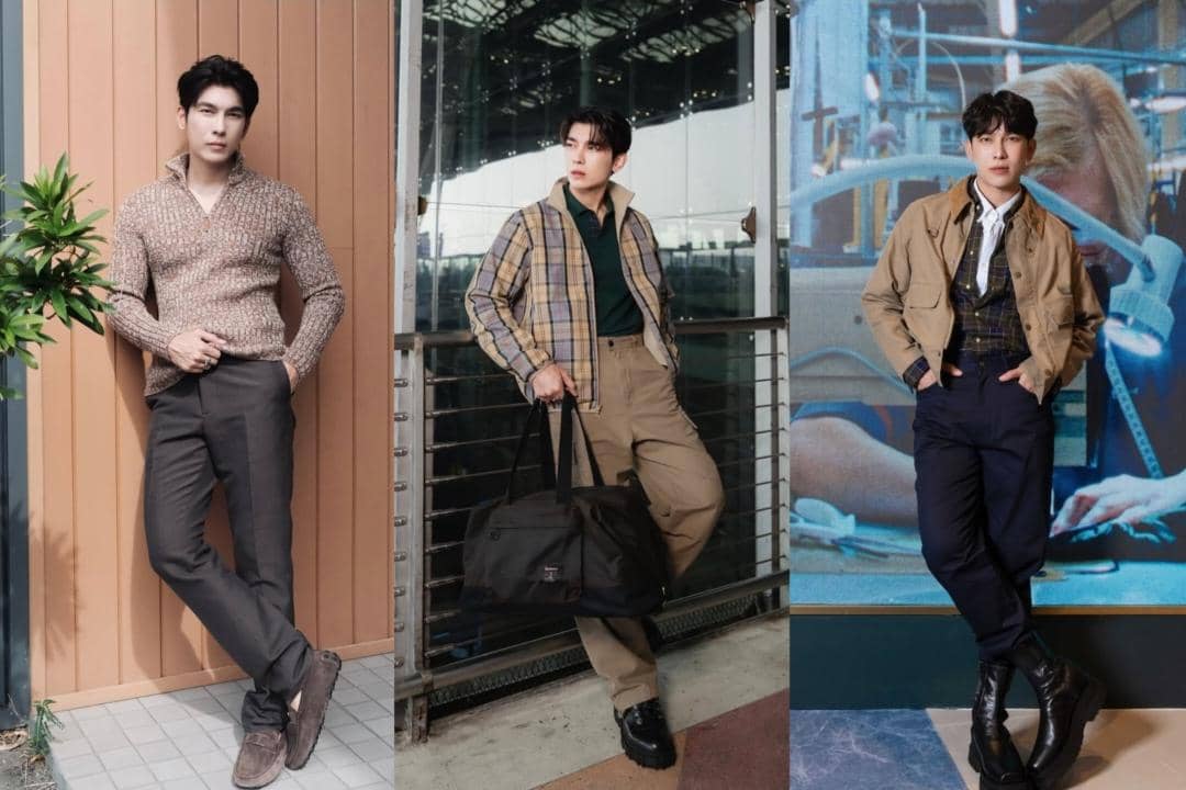 8 Inspirasi Gaya Old Money Pria ala Mew Suppasit, Berkelas!