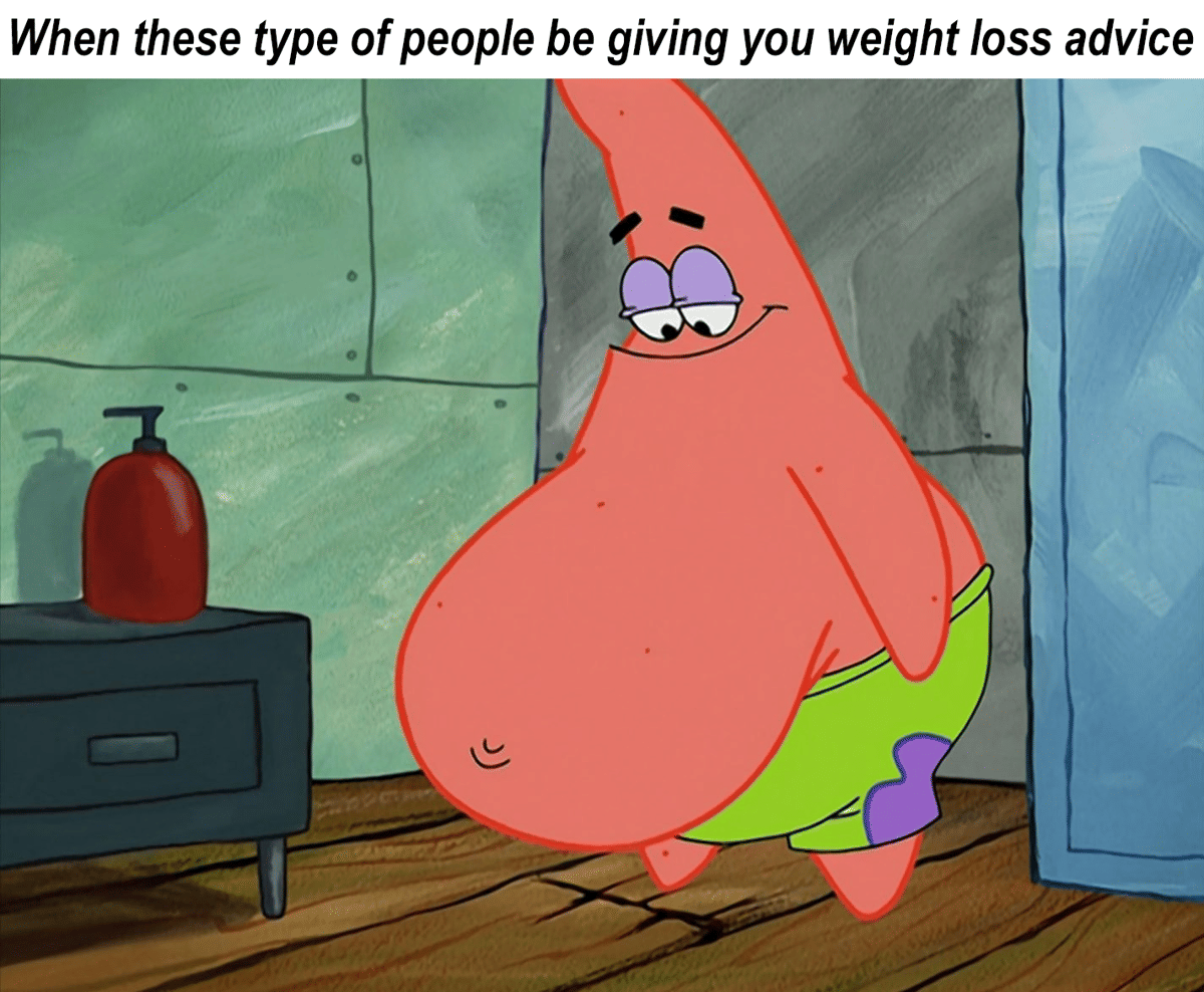 meme SpongeBob tentang saran