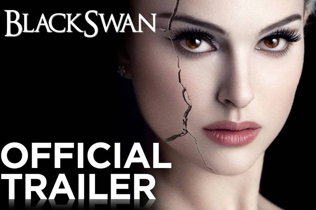 ilustrasi poster film Black Swan 