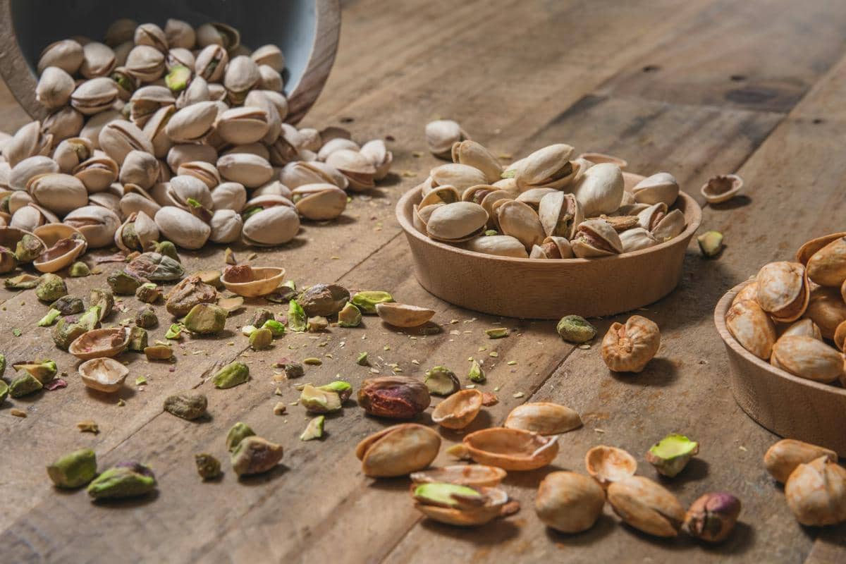 ilustrasi kacang pistachio