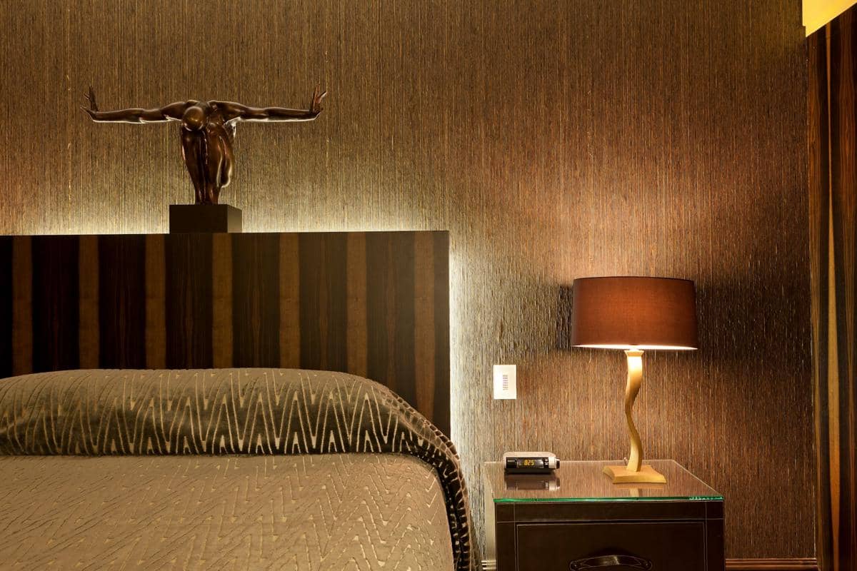 ilustrasi interior kamar tidur hidden lighting