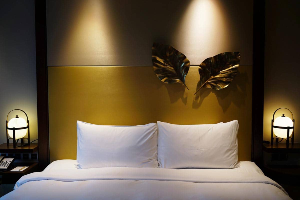 ilustrasi interior kamar tidur hidden lighting
