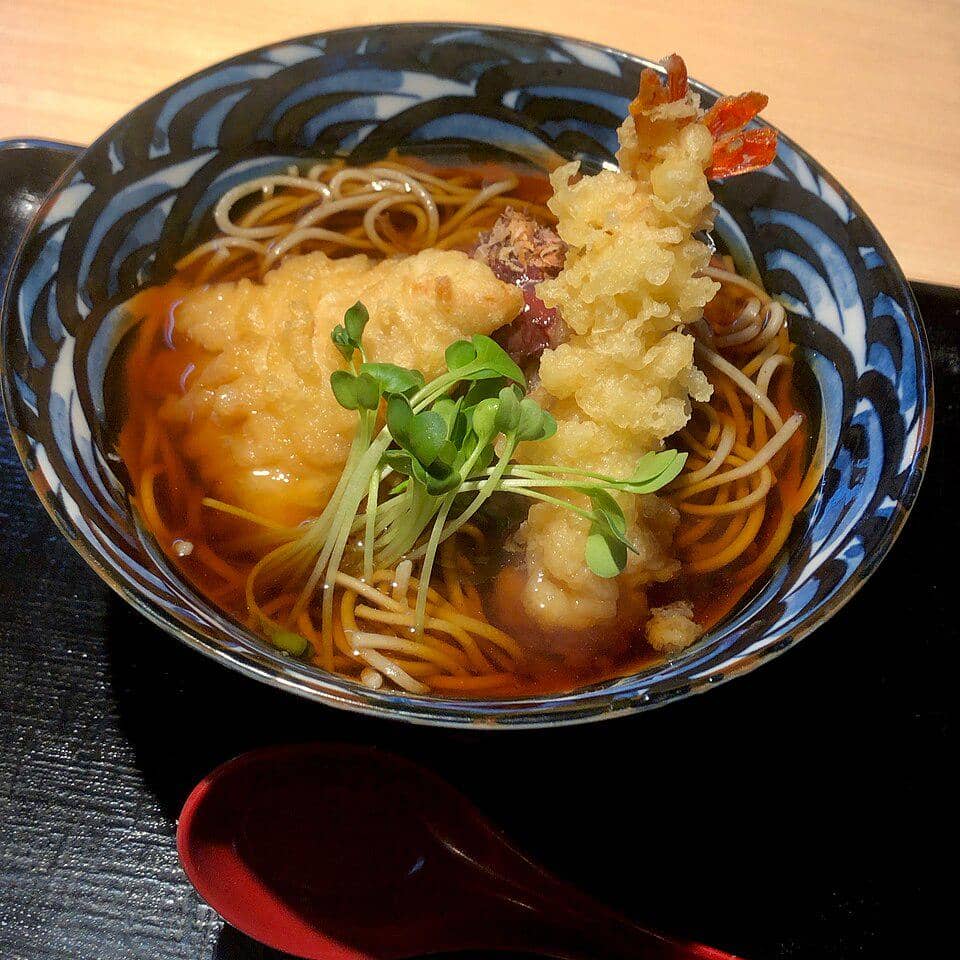 ilustrasi tempura soba 