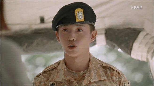 Cuplikan Kim Min Seok di Descendants of The Sun 