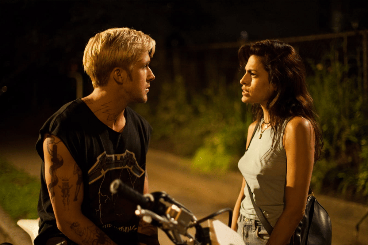 Luke dan Romina dalam film The Places Beyond The Pines.