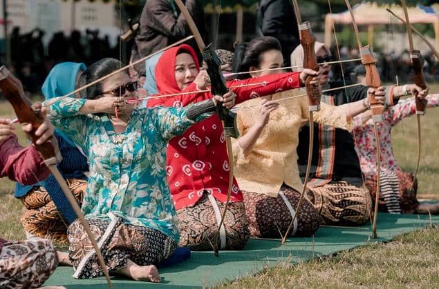 Jemparingan menjadi salah satu aktivitas seru bagi wisatawan di Jogja 