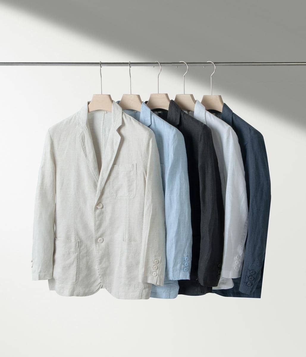ilsutarsi setelan jas linen (unsplash.com/Robert Richman)