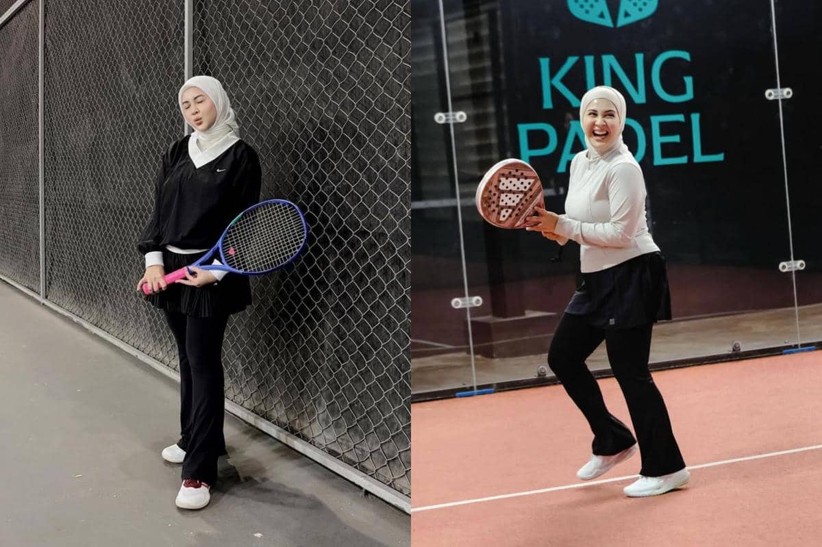 7 Ide Gaya Olahraga ala Kesha Ratuliu, Eye Catching buat Hijabers