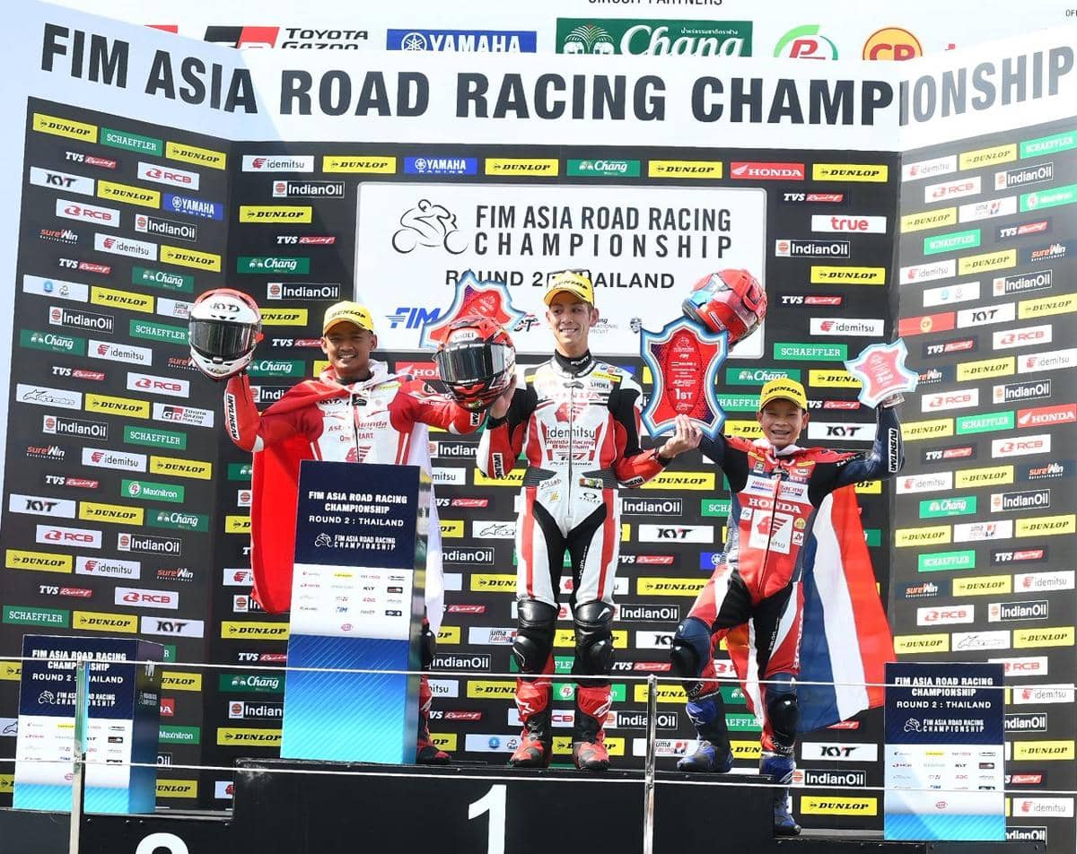 CBR Series Kembali Harumkan Indonesia di ARRC Buriram Thailand