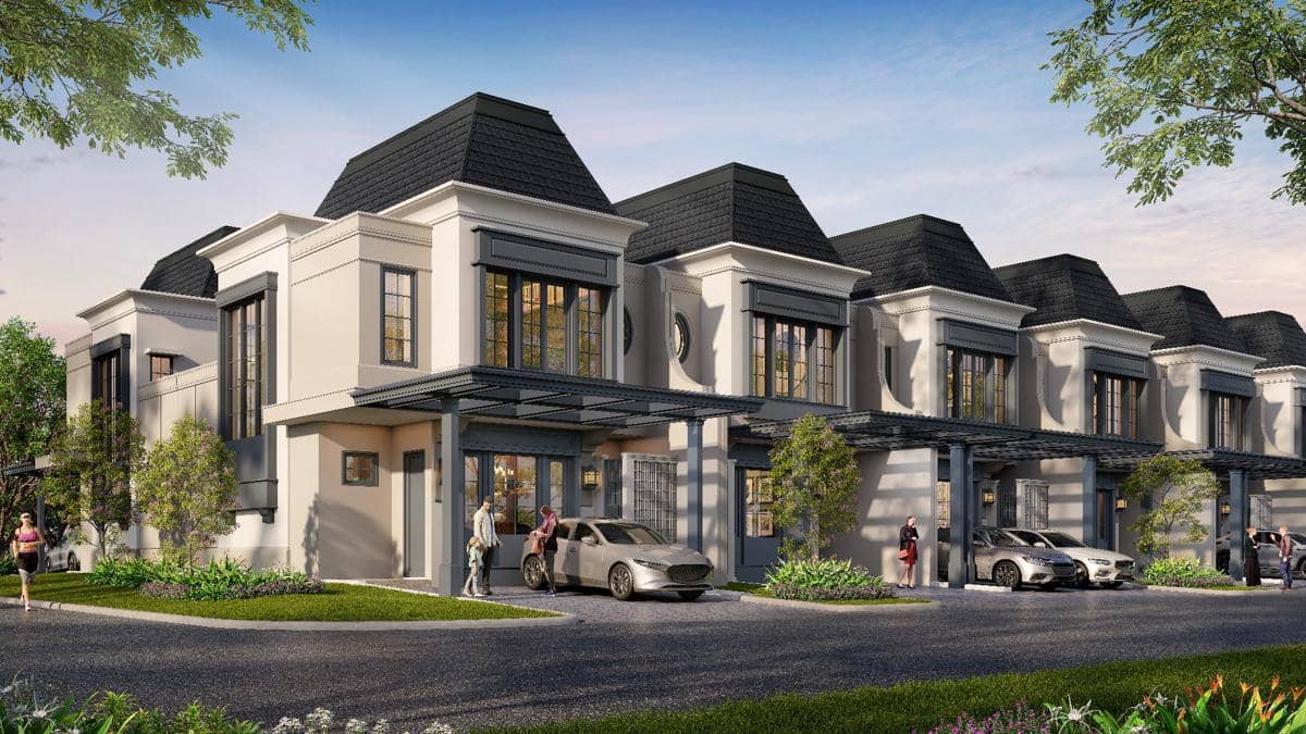 Desain 3D New Cluster Rinoka, hunian eksklusif bergaya klasik Prancis di Summarecon Mutiara Makassar. (Dok. IDN Times/Istimewa)