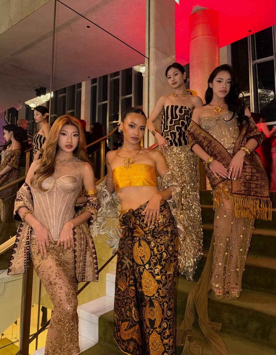Detail Look no na di Gold Gala 2026 (instagram.com/shazfa.adesya)
