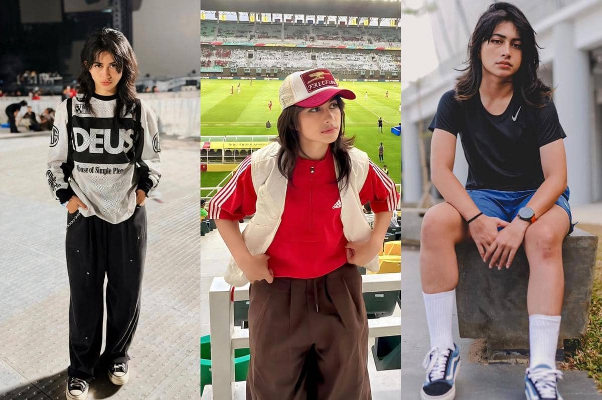 Jelang Piala Dunia 2026, OOTD Nobar Bola ala Sintya Marisca