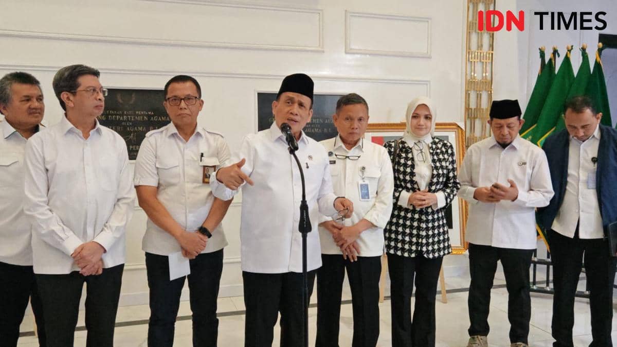 Wakil Menteri Agama (Wamenag), Romo Muhammad Syafi'i (IDN Times/Ilman Nafi'an)