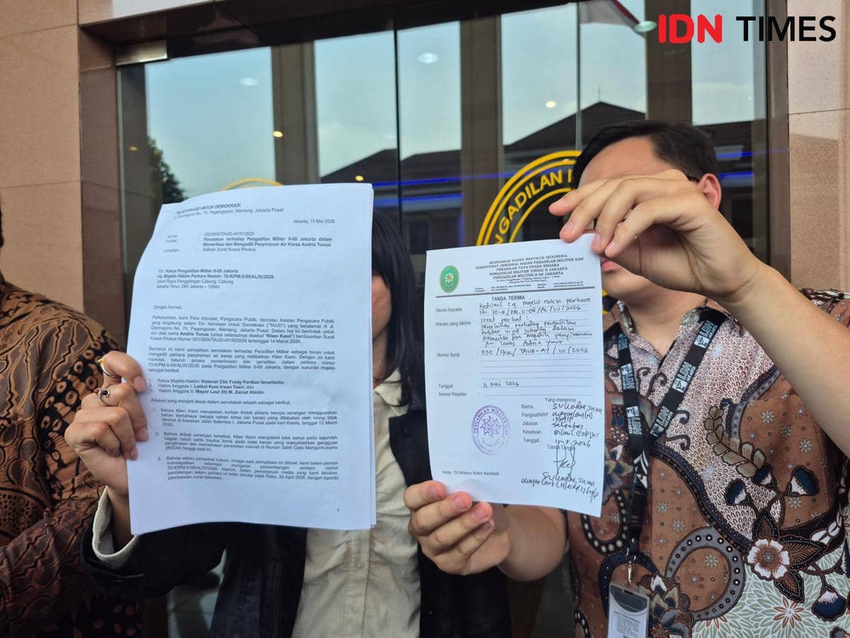 Andrie Yunus, Pengadilan Militer