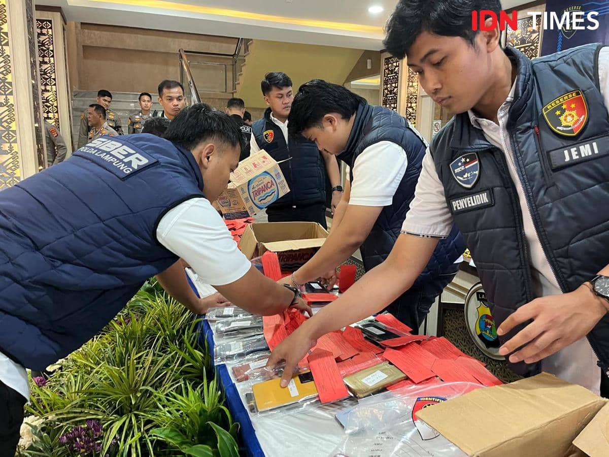 Modus Love Scamming 137 Napi Rutan Kotabumi, VCS Nyamar TNI-Polri