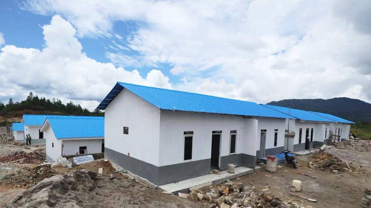 357 Huntap Selesai Dibangun Enam Bulan Usai Bencana Banjir Sumatra