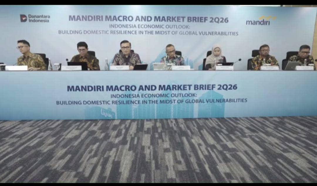 Bank Mandiri Proyeksi Pertumbuhan Ekonomi RI Melambat pada Kuartal  II